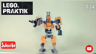 Видео инструкция Лего Как сделать Бастиона из Овервотч. Lego Bastion from Overwatch assembly.