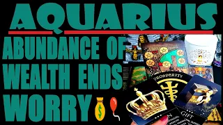 AQUARIUS🔅ALL MUST👀SEE⭐💰🎈⭐ABUNDANCE OF WEALTH WILL END WORRY⭐💰⭐🎈GIFT OF MONEY🎈YOUR MONEY JUNE💰2023