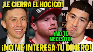 POR HABLADOR! BIVOL RESPONDE A CANELO y LO MENOSPRECIA DEPORTIVAMENTE "GANARE MAS CONTRA RAMIREZ"