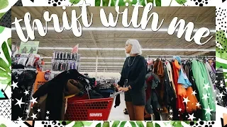 Come Thrift With Me | BIG Fall Sweaters & Jackets Try On Thrift Store Haul