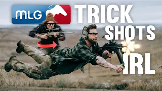 We Test Video Game Trick Shots With Real Guns