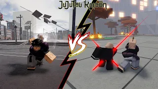 TOJI COMPARISON Sorcerer Battleground VS Cursed Arena