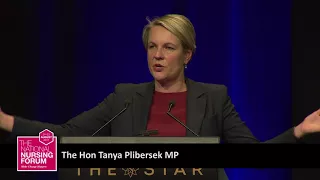 The Hon Tanya Plibersek MP  - National Nursing Forum 2017 Keynote Speaker