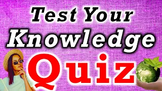 🍺 [PUB QUIZ] Test Your Knowledge Quiz General Multiple Choice Trivia Questions