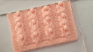 Beautiful Knitting Stitch Pattern For Ladies Cardigan