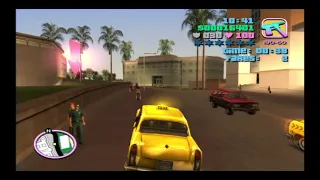 GTA: Vice City - Cop attacks another officer