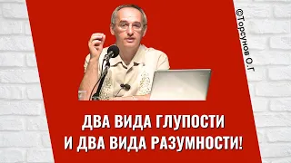 Два вида глупости и два вида разумности! Торсунов лекции