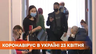 Коронавирус в Украине 23 апреля | Хроники пандемии | Прирост больных до сих пор высокий