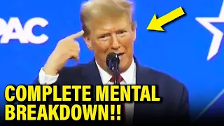 YIKES! Trump has COGNITIVE MELTDOWN during CPAC Speech