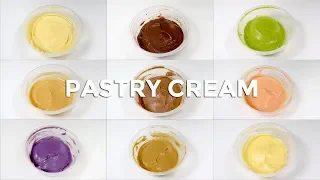 PASTRY CREAM (VLA) DASAR DAN VARIASI RASANYA // PASTRY CREAM VARIATION