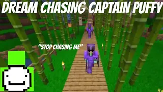 Dream CHASING Captain Puffy for 18 minutes straight on Dream SMP