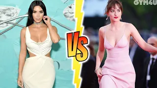 Kim Kardashian VS Dakota Johnson Transformation ⭐ 2022 | From 05 To 41 Years Old