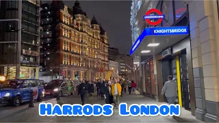 London nights | Harrods London | where millionaires go for shopping