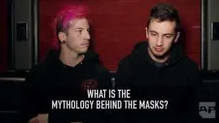 twenty one pilots tell the story behind their masks