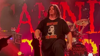 Cannibal Corpse . Live knoxville TN  (24 sep 23)