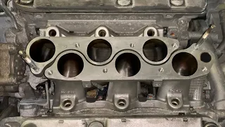 Honda V6 Intake Runner Removal DIY (Knock Sensor Access)