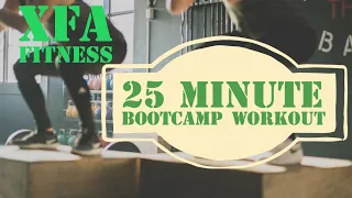 25 Minute Bootcamp Workout. Intense Home Workout. XFA Fitness