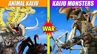 Animal Kaiju vs Kaiju Turf War | SPORE