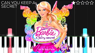 Can You Keep a Secret (From "Barbie: A Fairy Secret") | EASY Piano Tutorial