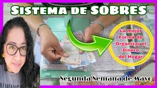 🔴RELLENO de SOBRES con 💲2,300 Pesos para TODOS los GASTOS del HOGAR|AHORROS||Mamá Trabajadora 💚