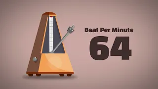 64 BPM Metronome [1Hour]