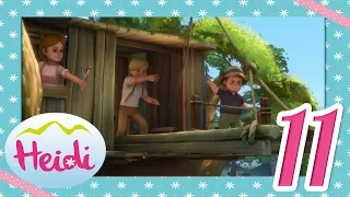 🌲🗻🌼#11 Attack the Treehouse! - Heidi - FULL EPISODES 🌼🗻🌲