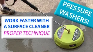How to Use the Ryobi Surface Cleaner to Wash Even Faster