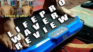 Lifepro Waver Vibration Plate Review - 15 day challenge