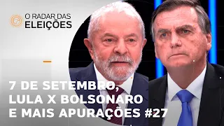 Bolsonaro x Amanda Klein na Jovem Pan, 7 de Setembro, Fachin e + apurações | O Radar das Eleições