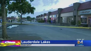Man Shot At Lauderdale Lakes Shopping Center