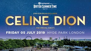 Celine Dion - Live at BST Hyde Park 2019 | (PROFESSIONAL FOOTAGE)