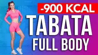 TABATA FULL BODY / WITHOUT A MAT / 1 SERIES ONLY 4 MINUTES /