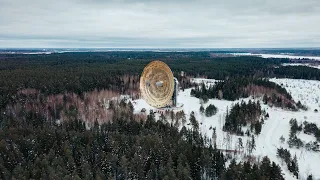 Радиотелескоп ТНА 1500к | Kalyazin Radio Astronomy Observatory