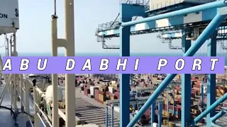 ABU DABHI PORT