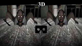 Granny 3D VR horror game 3D SBS VR box google cardboard