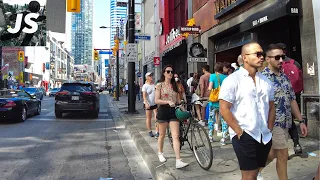 Saturday on Yonge Street & Around Downtown | Toronto Ride (July 2022)
