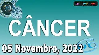 Horoscopo do dia CÂNCER 5 Novembro de 2022