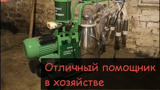 Доильный аппарат для коров Молочная Ферма 2П/Сборка/Доение/