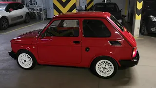 Maluch Fiat 126p CZORT Swap 1.6 Alfa Romeo Boxer