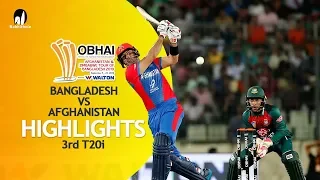 Highlights | Bangladesh vs Afghanistan | 3rd T20 | Bangladesh Tri-Series 2019