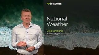 13/05/23 – A cooler feel next week – Evening Weather Forecast UK – Met Office Weather