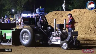 Mini Rod Tractor Pulling in Lawrenceburg, TN with the Mid South Pullers Association