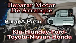 Falla Tipíca o Comun Motor de Arranque Hyundai,Kia Toyota