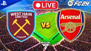 FC 24 - West Ham United Manchester United vs Arsenal - UCL final - PS5 Gameplay