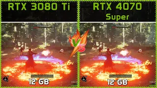 RTX 3080 Ti vs RTX 4070 Super - FHD, QHD, UHD 4K