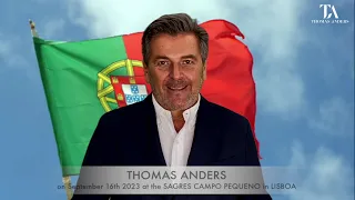 Concerto Thomas Anders & Sandra! Thomas Message