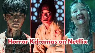 Top 12 Scariest Horror Kdramas on Netflix 😱 You Just Can't Watch Alone