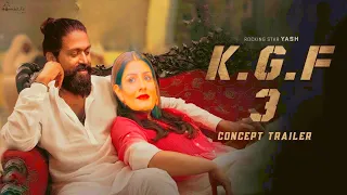 KGF CHAPTER 3 - Official Trailer | Yash | Srinidhi Shetty | Sanjay Dutt | Prabhas |Raveena Tondon !