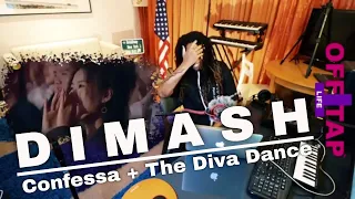 Dimash Kudaibergen - Confessa+The Diva Dance Reaction