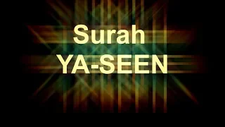 Surah Yaseen Full Beautiful Recitation with English Transliteration - Translation Full HD